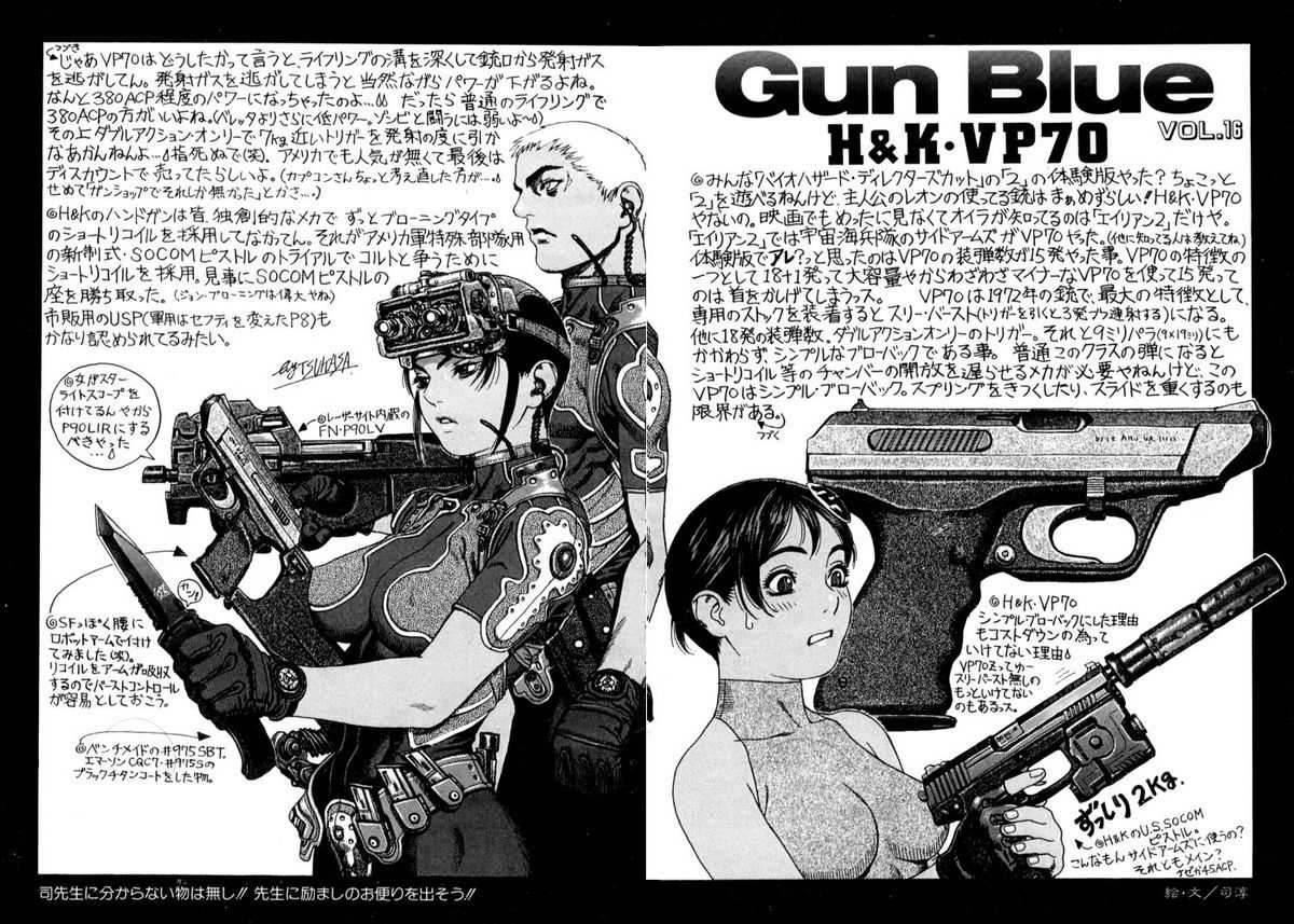 [Tsukasa Jun] Gun Blue 
