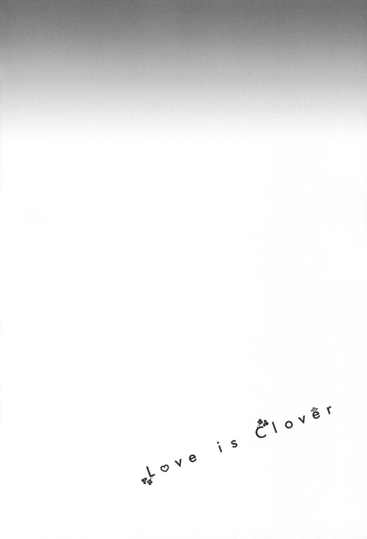 (CINDERELLA FESTIV@L) [Opaque (Futou Ryouko)] Love is Clover (THE IDOLM@STER CINDERELLA GIRLS) (シンデレラFESTIV@L) [Opaque (不透りょうこ)] Love is Clover (アイドルマスター シンデレラガールズ)