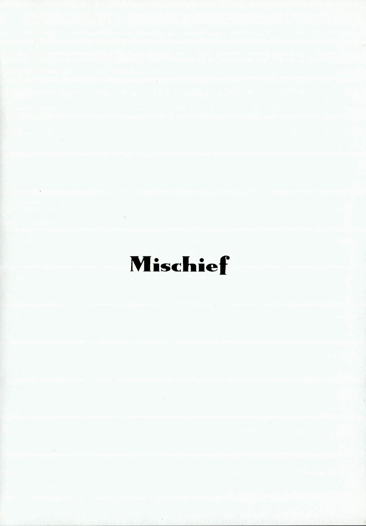(C92) [TIES (Takei Ooki)] Mischief (Kantai Collection -KanColle-) [Chinese] [嗶咔嗶咔漢化組] (C92) [TIES (タケイオーキ)] Mischief (艦隊これくしょん -艦これ-) [中国翻訳]