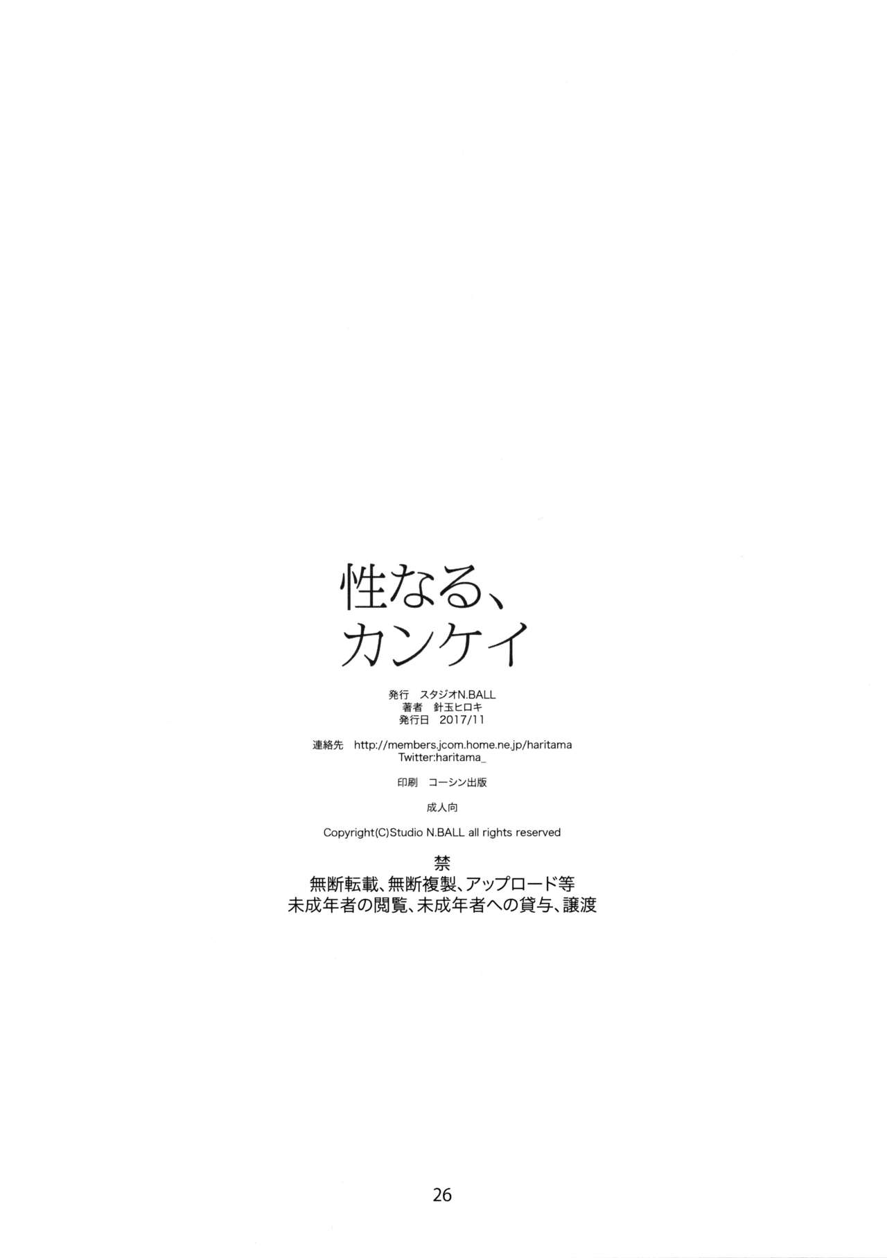 [Studio N.BALL (Haritama Hiroki)] Seinaru, Kankei [スタジオN.BALL (針玉ヒロキ)] 性なる、カンケイ