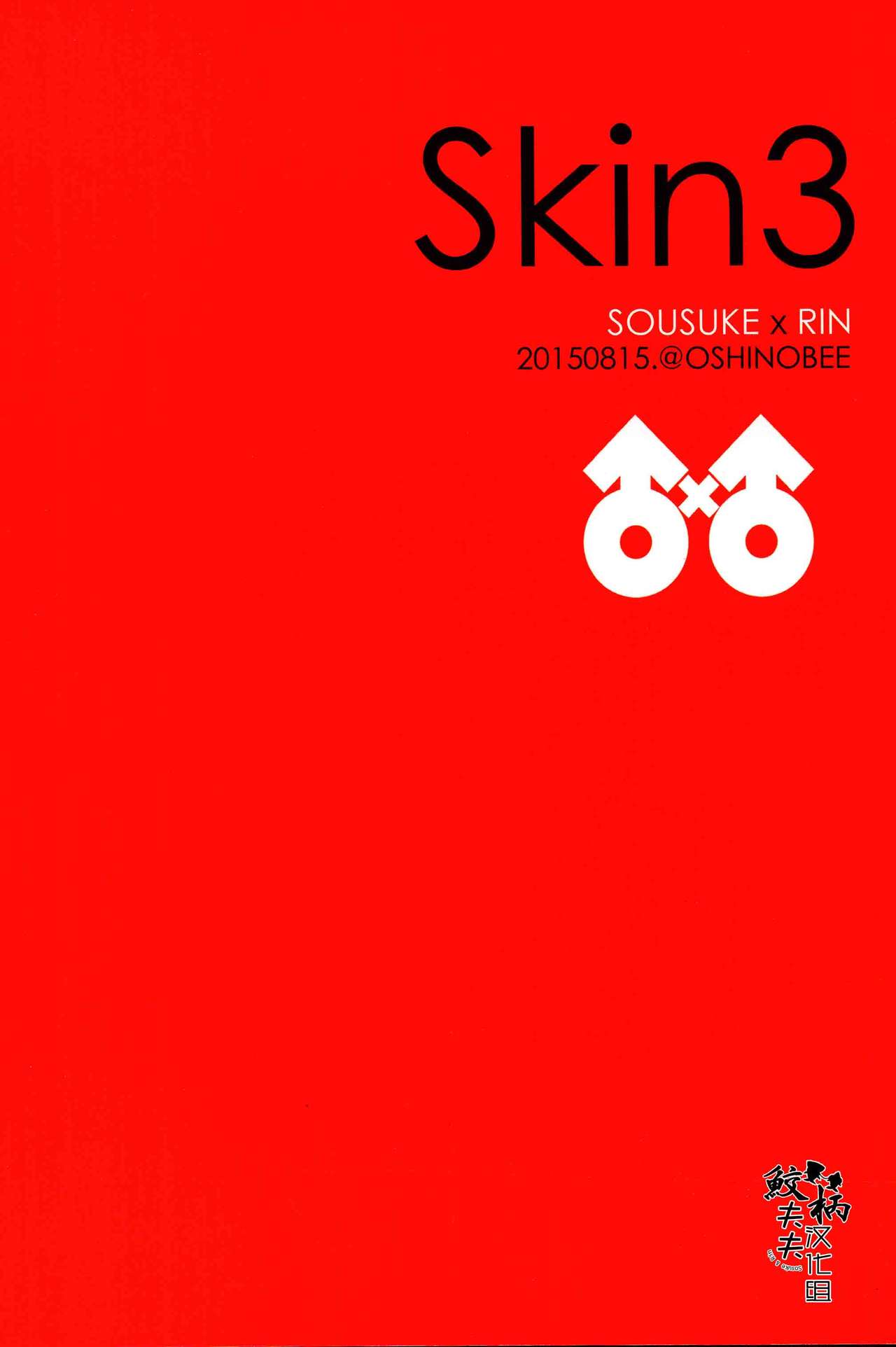 (C88) [Oshinobee(Yamada Papiko)] Skin3 (Free!) [Chinese] (C88) [OSHINOBEE (山田パピコ)] Skin3 (Free!) [中国翻訳]