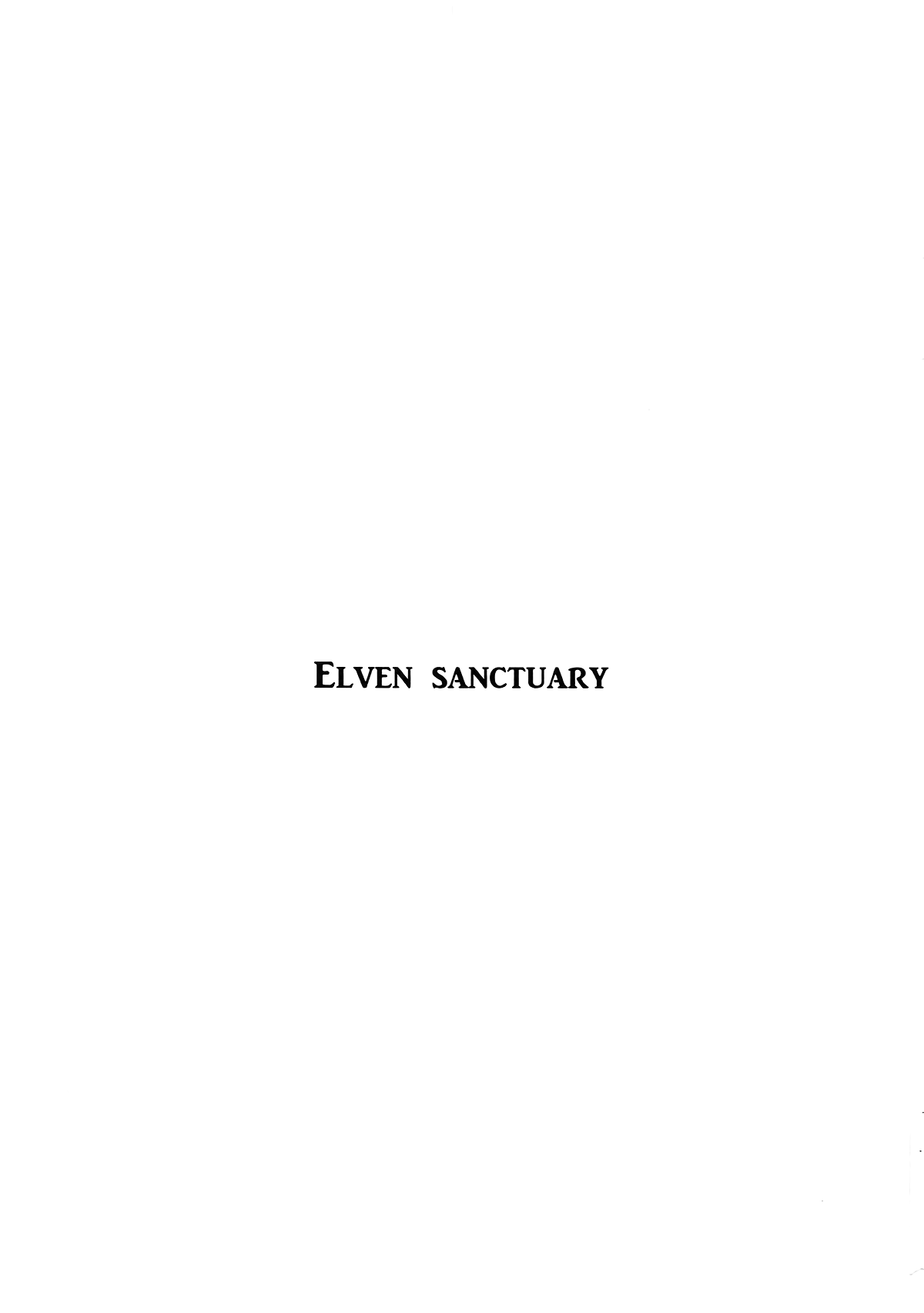 (C92) [WASABI (Tatami)] Elven Sanctuary (Eromanga Sensei) [Chinese] [Lolipoi汉化组&azukino1个人重嵌] [Decensored] [Digital] (C92) [WASABI (畳)] Elven Sanctuary (エロマンガ先生) [中国翻訳] [無修正] [DL版]