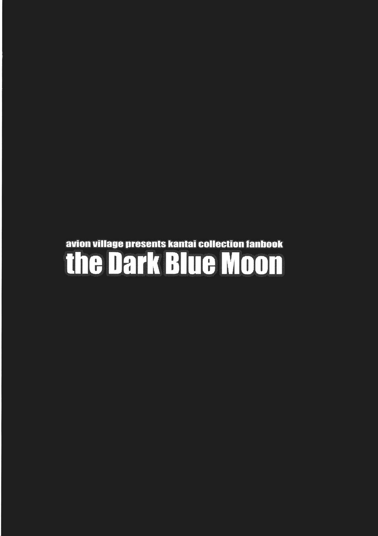 (C85) [Avion Village (Johnny)] the Dark Blue Moon (Kantai Collection -KanColle-) [Chinese] [HGD MangaBase汉化] (C85) [アビオン村 (ジョニー)] the Dark Blue Moon (艦隊これくしょん-艦これ-) [中文翻譯]