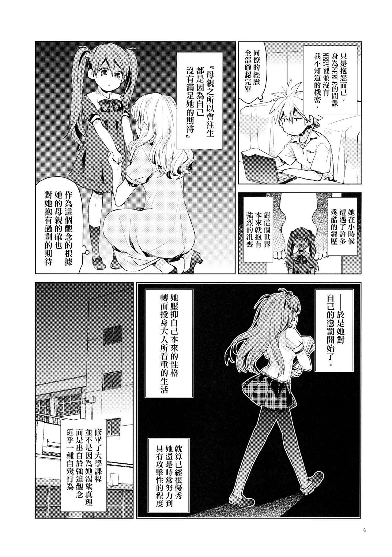(C84) [Aihara Otome (Nyoriko)] Mendokusai Kanojo. (Neon Genesis Evangelion) [Chinese] [final個人漢化] (C84) [相原乙女 (にょりこ)] めんどくさいカノジョ。 (新世紀エヴァンゲリオン) [中文翻譯]