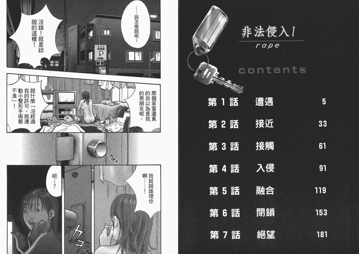 [Sakabe Shuuichi] Rape Vol.1 [Chinese] [坂辺周一] レイプ 第1巻 [中文翻譯]