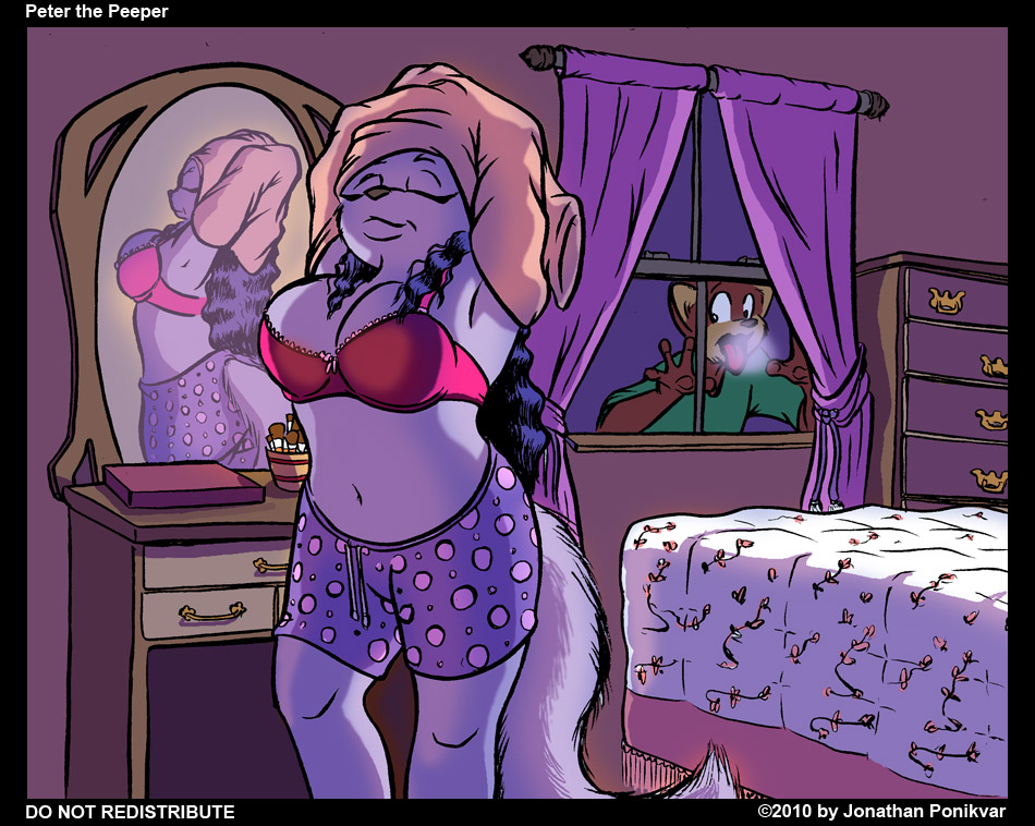 Furry Whitney Pin-Up 