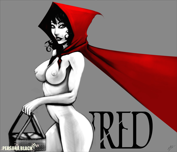 [Eirhjien (Persona Black)] Red (Little Red Riding Hood) 