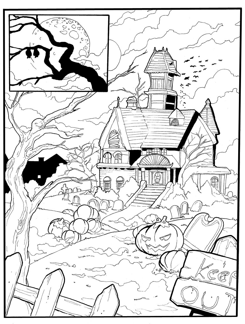 [Rabid] Muscari's Halloween Haunt (comic) 