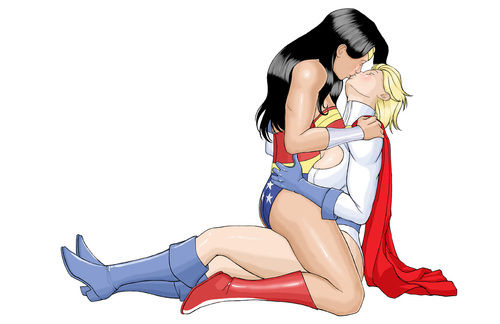 Power Girl and Wonder Woman 